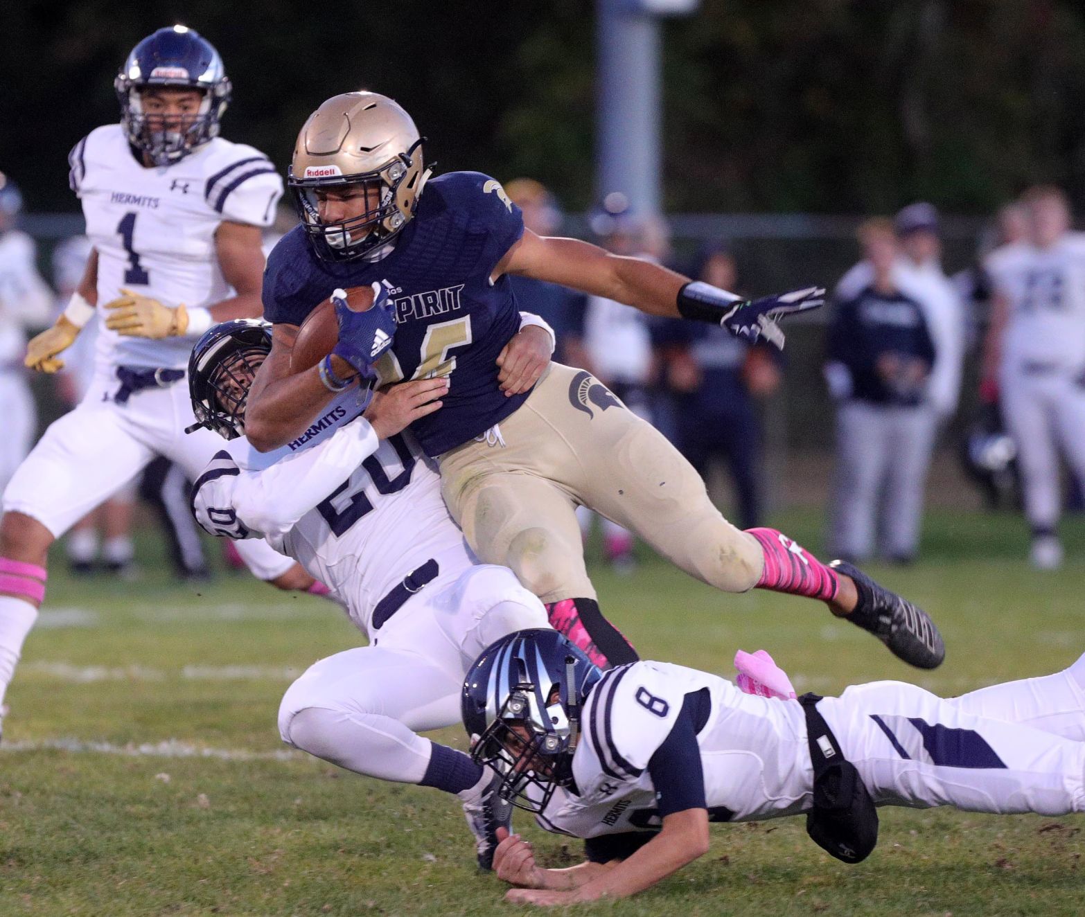 St. Augustine Prep vs Holy Spirit football game